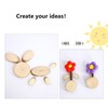ChooseInOne Log Handmade DIY Wood Craft Kits for Kids Wooden