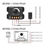 Leloco LED Light Strip Dimmer DC12V/24V PWM (Continuous Dimming), Brightness