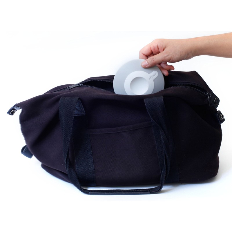 Bosign Suction Cup Mounted Detachable Mirror 5x Magnification White