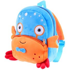LIFKOME Pack of 1 Animal School Bag Backpacks for Girls Cartoon School Bag Cartoon Backpacks Children's Backpacks Mini Travel Bag Children's Bags Toddler Plush Cartoon, As Shown, briefcase