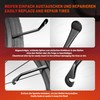 HENMI Tyre Levers Bicycle 3 Pieces Steel Bicycle Tyre Levers