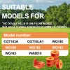5 PCS Worx Strimmer Spool Replacement for WG151/WG163E Series/WA0004-0.065" (1.65mm)
