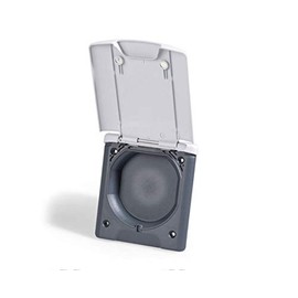 FAWO Empty Box Hinged Lid with Magnetic Closure Grey