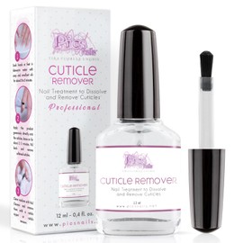 Cuticle Remover - Cuticle Remover Liquid Professional for Hands and Feet 12 ml - Dissolves and Removes Cuticle Treatment for Fingernails and Fingernails