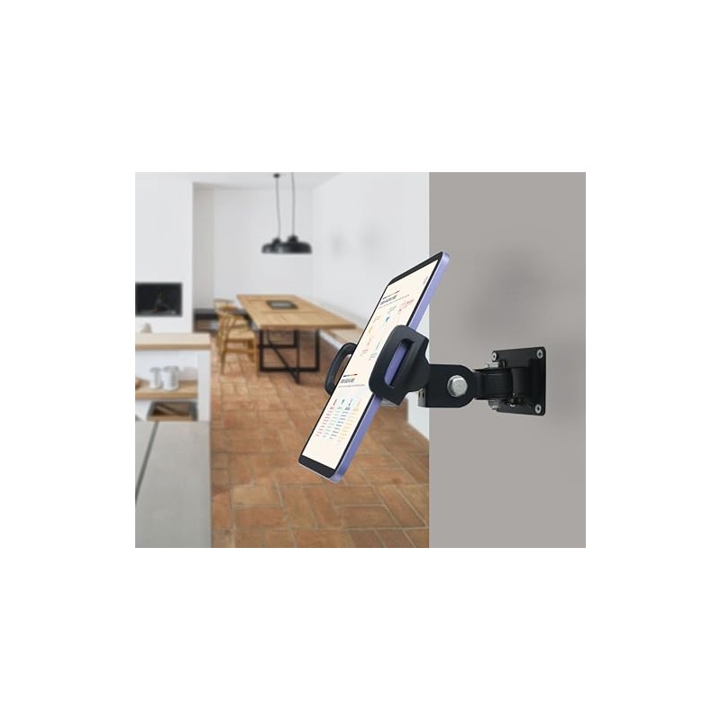 Soporte de pared para tablet, diseño giratorio, ajuste arbitrario, multiángulo,