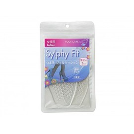 Sylphy Fit Gel Toe Cushion 2mm 13014 Clear, clear