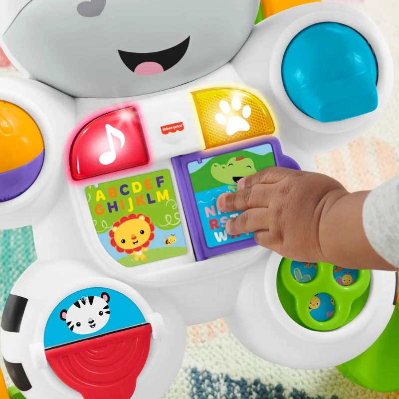 Andadera Para Bebés Fisher-price Cebra De Aprendizaje Blanco