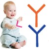 Toothy, Y-Shaped Teeth, 0 Years Old, Newborns, Natural Rubber, Storage