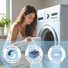 Reusable Wash Bed Sheet Detangler Prevent Bed Sheet Tangles Wrinkles in Washer Dryer Reduce Drying Time 4 Pack Purple