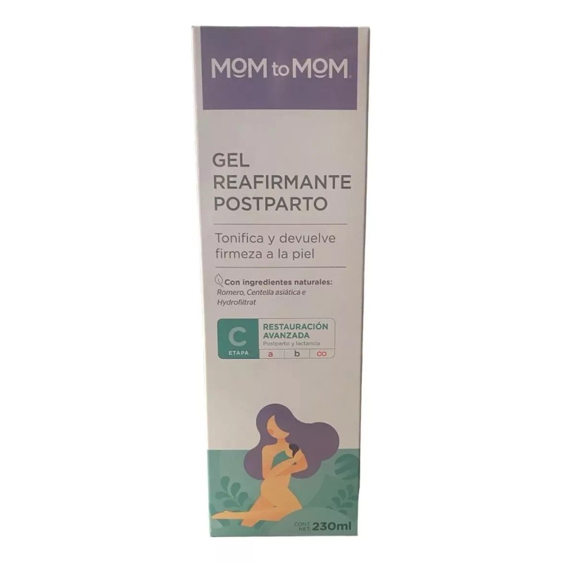 Mom to Mom Gel Reafirmante Post Parto 230ml Mom To