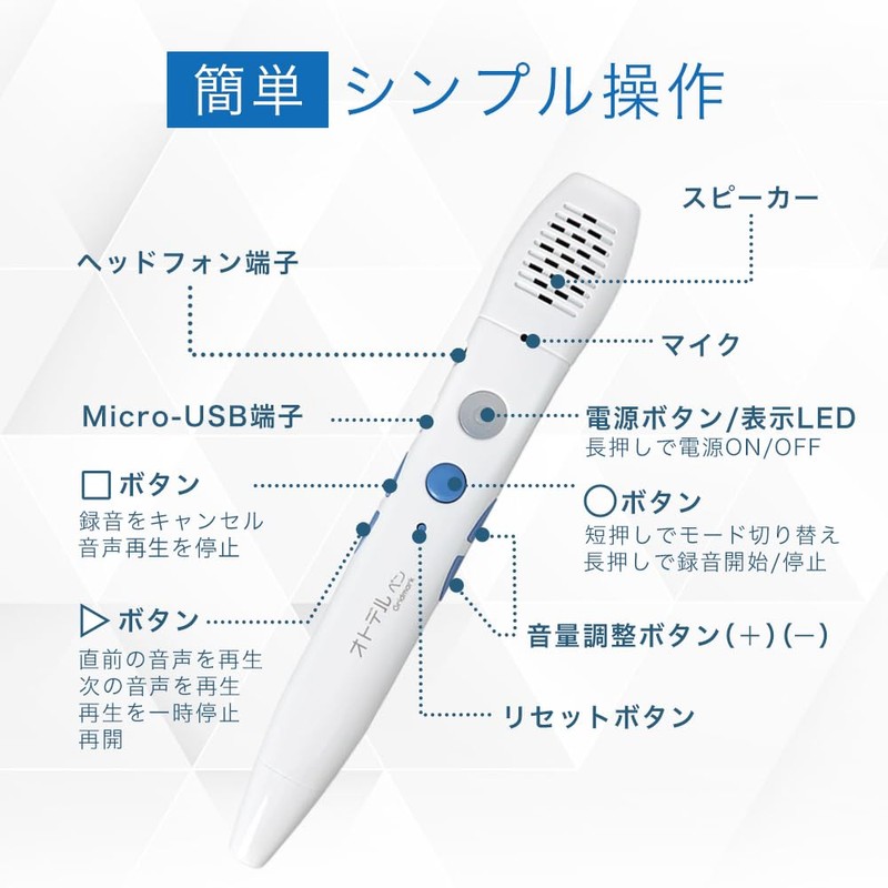 Otodelpen Otodel 99 Set with Voice Pen, Fun to Learn