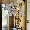 Angel Ornament Window Panel Hanging Angel Suncatcher Home Decoration