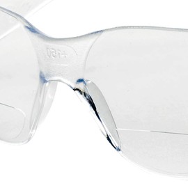 Sellstrom Lightweight, UV-Resistant, Anti-Scratch Protective Eyewear Bifocal Safety Glasses, Unitary Polycarbonate Clear Lenses, 2.5 Magnification (Qty 1), Hard Coating, Clear, S70705