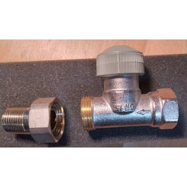 myson/runtal 1/2 INCH STRAIGHT RADIATOR VALVE