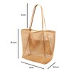 CENPEK Beach Bag Large Mesh Beach Tote Bag For Women
