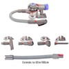 Scratch-free Dusting Brush & 63”Flexible Extension Hose Attachments for Dyson