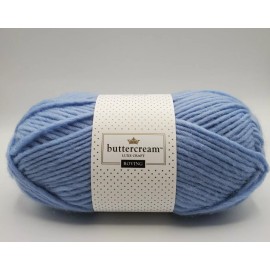 Buttercream Luxe Craft Roving Yarn 100% Wool 100g/3,5oz 115yds/105m Dusty Blue