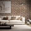 Yutianli 10PSC 3D Wall Panels Peel and Stick Faux Brick
