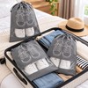 Non-Woven Shoe Storage Bags for Travel & Closet Organization –