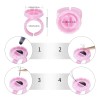 200 Microbrush+100 Parches Hidrogel+100 Cepillos+100 Anillo