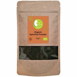Organic Spirulina Powder - Certified Organic - by Busy Beans Organic (1kg)