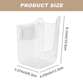 2 Pcs Kitchen Wipes Storage Box Dispenser,Wall Mounted Tissu-e Box Holder,Refillable Wipes Holder,Flushable Wipe Container for Bathroom, Kitchen,Bedroom,Toilet,Home