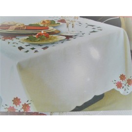 Christmas Holiday Cutwork Table Cloth Home Decor (52''x70'' RECT)
