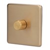 Brass Dimmer Switch, Dimmer Light Switch for Home Use AC220V