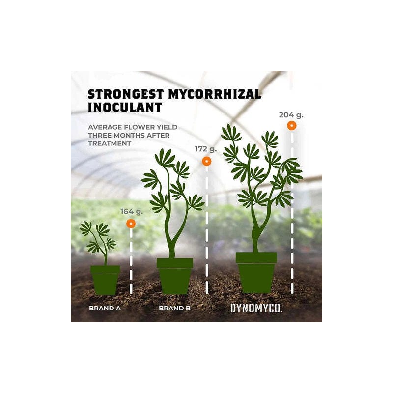 DYNOMYCO PURE MYCORRHIZAL INOCULANT ORGANIC ROOT ENHANCER - 12oz /