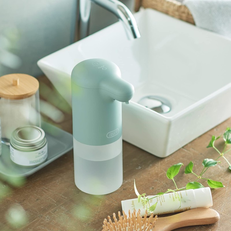 Toffy HW-DS4-PA Automatic Soap Dispenser, Compatible with Foaming Hand Soap