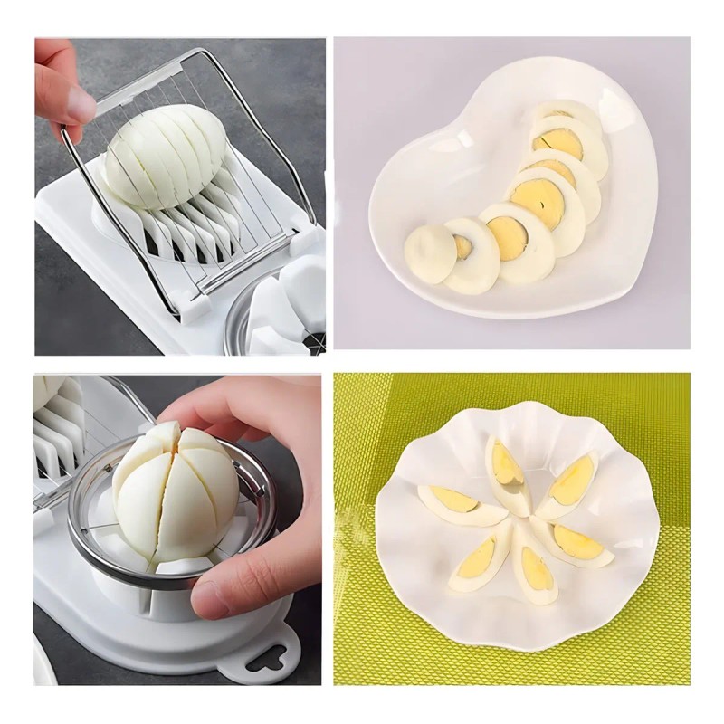 Rebanador De Huevos Cortador Manual De Frutas Y Verduras