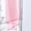 KEQIAOSUOCAI Baby Pink Sheer Window Scarf Valance Sheer Fabric for