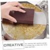Baluue 10pcs Reusable Kitchen Scrub Sponges Multi-Functional Cleaning Sponges for