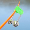 Fishing Pole Bells Clamp, Fish Bite Alarm 5 Fishing Pole