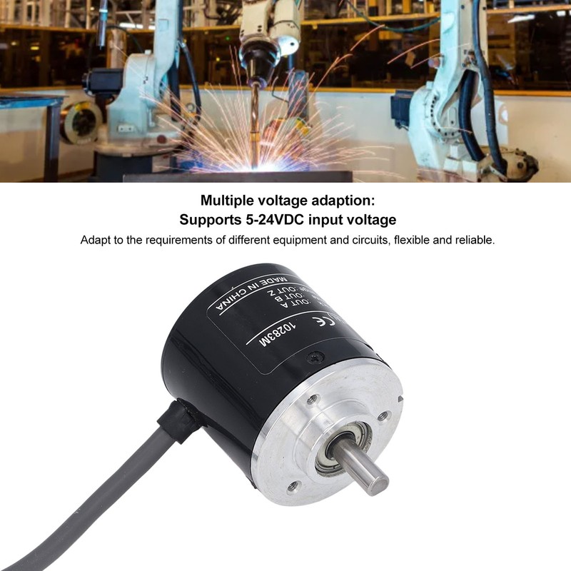 E6B2 CWZ6C 2 Phase NPN Rotary Encoder High Accuracy 6000r/min