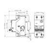 Residual Current Operated Circuit Breaker 1P+N 40A 30mA MCB Protection