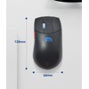 Absdefen Mouse Wireless Wired Mouse 5 Buttons 3DPI Mode 800-1600DPI