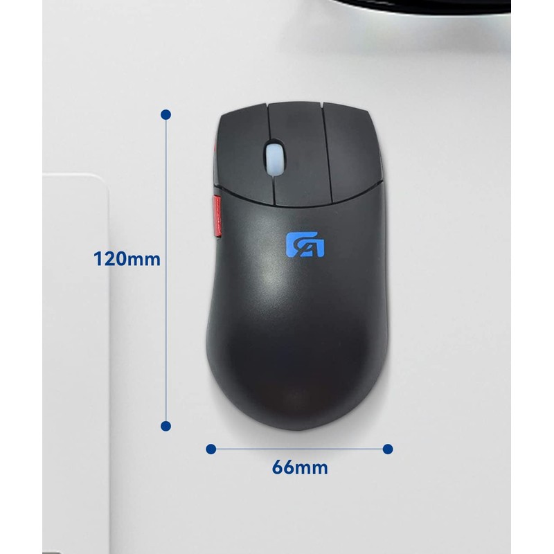 Absdefen Mouse Wireless Wired Mouse 5 Buttons 3DPI Mode 800-1600DPI
