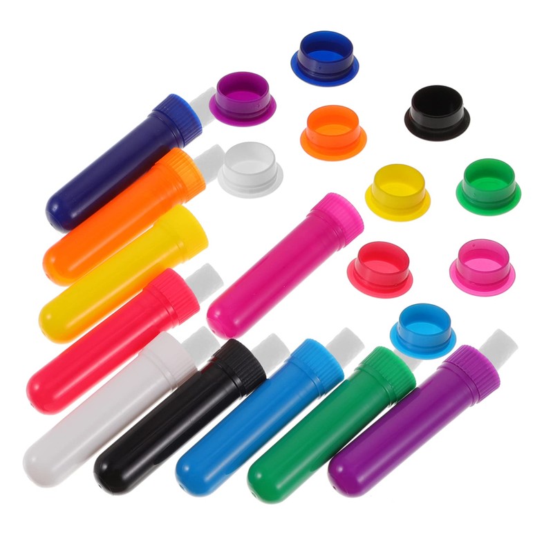 KOMBIUDA 5sets Essential Oil Stick Aromatherapy Nasal for Essential Oils