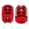 Shift Lever Foot Peg Motorcycle Gear Shifter Peg Red 360°