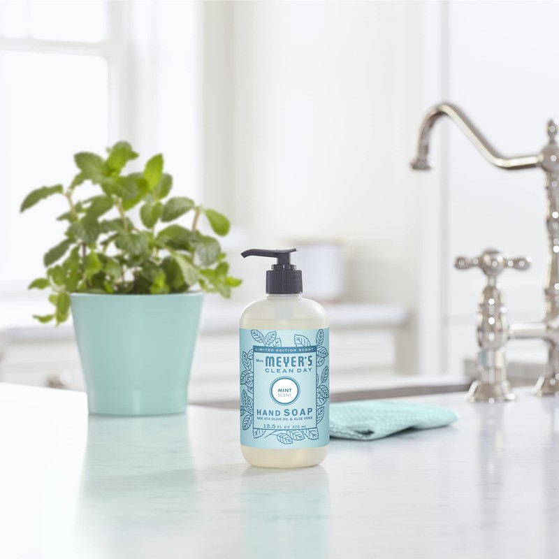 Mrs. Meyer's Clean Day Liquid Hand Soap, Cruelty Free and