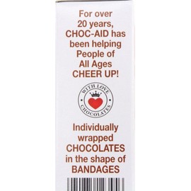 Choc-Aid Milk Chocolate Bandages 2.7-ounce Box (Pack of 3)
