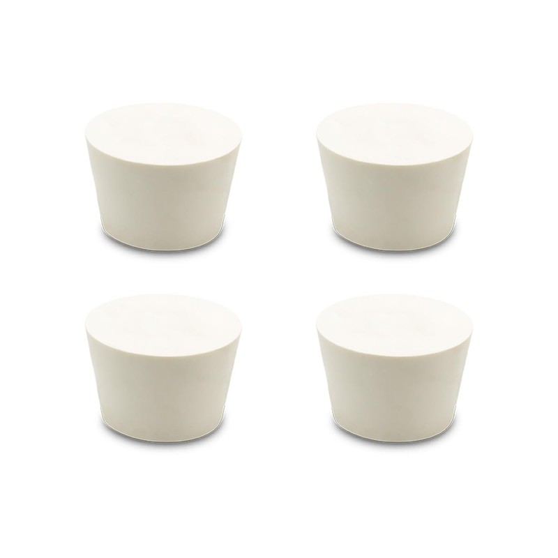 Fermentation Rubber Stoppers Solid Bungs - #6 Rubber Stopper -