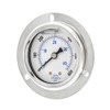 PIC Gauges 204L-404K Front Flanged Panel Mount Glycerine Filled Pressure
