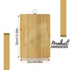 Chopping Board Heavy Duty Cutting Board with Steel Hanging Hook
