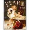 Pears Soap - Puppy Bath Time - Mini Metal Wall