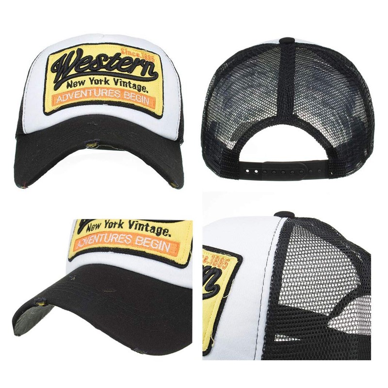HUA YANG Trucker Caps Men's Baseball Cap Baseball Cap Mesh