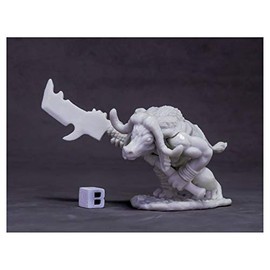 Reaper Avatar of Protection (Water Buffalo) #77621 Bones Unpainted Plastic
