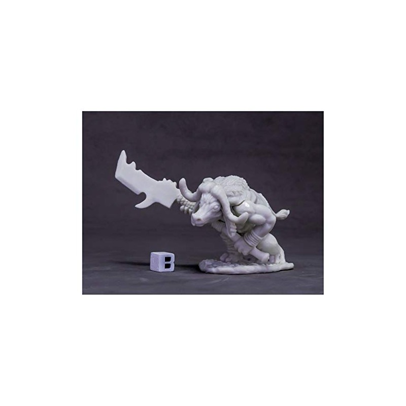 Reaper Avatar of Protection (Water Buffalo) #77621 Bones Unpainted Plastic