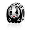 EvesCity Bolenvi 925 Sterling Silver No Face Anime Charm Beads